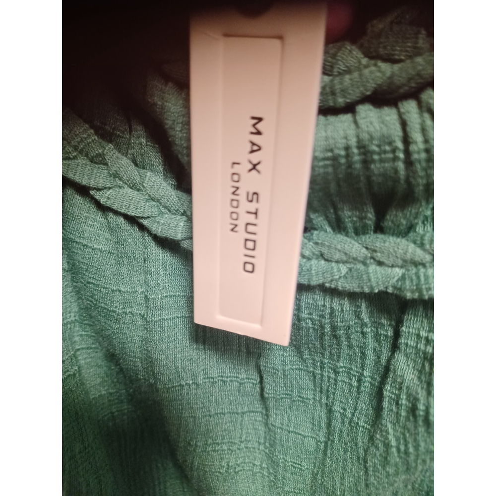Max Studio Crochet Trim Top –Size 1X | Elevated Boho NWT - Picture 5 of 8
